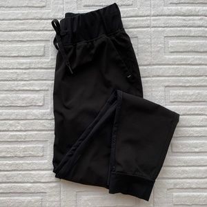 Jaanuu S High-waisted Jogger Pant Black